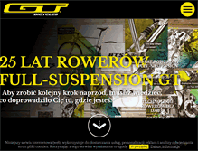 Tablet Screenshot of gtbicycles.pl