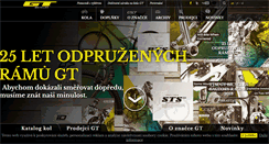 Desktop Screenshot of gtbicycles.cz